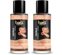 Bali fragancias Esencia al Aceite de Canela para Humidificador. Ambientador Dulce y Especiado en Esencia para Difusor. Aceite Natural para Quemador de Aromaterapia. 50 ml (Paquete de 2)