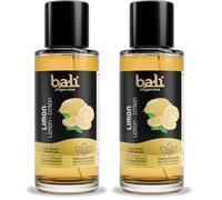 Bali fragancias Esencia al Aceite de Limón para Humidificador. Ambientador Dulce en Esencia para Difusor. Aceite Natural para Quemador de Aromaterapia. 50 ml (Paquete de 2)