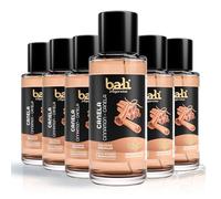 Bali fragancias Pack de Esencias al Aceite de Canela para Humidificador. Set de Ambientadores Dulces y Especiados en Esencia para Difusor. Aceite para Quemador de Aromaterapia. 50 ml. 6 Unidades