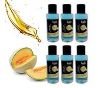 Bali fragancias Pack de Esencias al Aceite de Melón para Humidificador. Set de Ambientadores Dulces y Frescos en Esencia para Difusor. Aceite Natural para Quemador de Aromaterapia. 50 ml. 6 Unidades