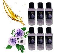 Bali fragancias Pack de Esencias al Aceite de Violeta para Humidificador. Set de Ambientadores Afrutados en Esencia para Difusor. Aceite para Quemador de Aromaterapia. 50 ml. 6 Unidades