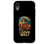 Bali Indonesia Me Encanta Bali Vintage Womans Surf Up Carcasa para iPhone XR