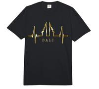 Bali Latido del Corazón Puerta del Cielo Indonesio Bali Comfort Colors Adult Heavyweight T-Shirt