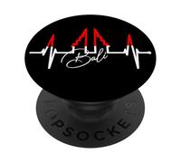 Bali Latido del Corazón Puerta del Cielo Indonesio Bali PopSockets PopGrip Adhesivo