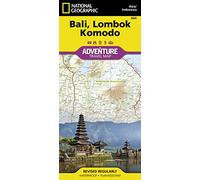 BALI/LOMBOK/KOMODO 1/155.000: Travel Maps International Adventure Map: 3005 (ADVENTURE MAP - 1/155.000)