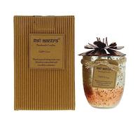 Bali Mantra Hibiscus Glass Copper Kafir Lime Vela 500g