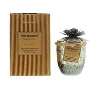 Bali Mantra Hibiscus Glass Silver French Vanilla Candle 500g