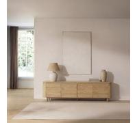 Bali mueble tv de madera maciza de mango