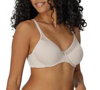 Bali One Smooth U Ultra Light Illusion Neck-Brasier con Aros para Mujer Sujetador de Cobertura Completa, Traslúcido, Sandshell, 90C