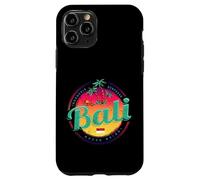 Bali Recuerdo Retro Vendimia Puesta de Sol de Indonesia Carcasa para iPhone 11 Pro