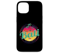 Bali Recuerdo Retro Vendimia Puesta de Sol de Indonesia Carcasa para iPhone 13