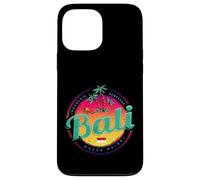 Bali Recuerdo Retro Vendimia Puesta de Sol de Indonesia Carcasa para iPhone 13 Pro MAX