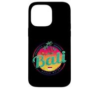 Bali Recuerdo Retro Vendimia Puesta de Sol de Indonesia Carcasa para iPhone 14 Pro MAX