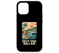 Bali Salty Hair Bali Air Vintage Vida en la Playa para Mujer Carcasa para iPhone 12/12 Pro