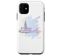 Bali Sketch: Homenaje artístico a la isla de los dioses Carcasa para iPhone 11