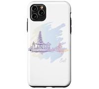Bali Sketch: Homenaje artístico a la isla de los dioses Carcasa para iPhone 11 Pro Max