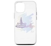 Bali Sketch: Homenaje artístico a la isla de los dioses Carcasa para iPhone 12/12 Pro