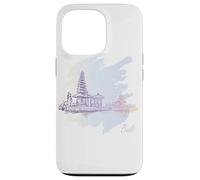 Bali Sketch: Homenaje artístico a la isla de los dioses Carcasa para iPhone 13 Pro