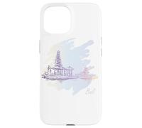 Bali Sketch: Homenaje artístico a la isla de los dioses Carcasa para iPhone 15