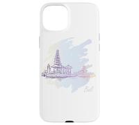 Bali Sketch: Homenaje artístico a la isla de los dioses Carcasa para iPhone 15 Plus