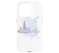 Bali Sketch: Homenaje artístico a la isla de los dioses Carcasa para iPhone 15 Pro