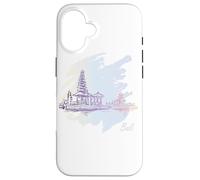 Bali Sketch: Homenaje artístico a la isla de los dioses Carcasa para iPhone 16