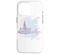 Bali Sketch: Homenaje artístico a la isla de los dioses Carcasa para iPhone 16 Pro