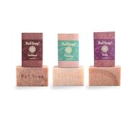 Bali Soap Juego de 3 Jabones Naturales, Sándalo, Ylang Ylang, Vainilla