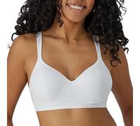 Bali Sujetador Comfort Revolution sin Alambre para Mujer, Patrón de Remolino Blanco., 95B