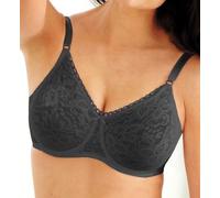 Bali Sujetador de Encaje 'N Liso elástico con Aros de Encaje para Mujer DF3432, Negro, 75 C (Talla del Fabricante: 34C)