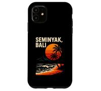 Bali Surf Seminyak Bali Retro Hombres Beachy Vibes Carcasa para iPhone 11