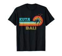 Bali Surfer I Indonesia I Retro Bali I Bali Surf I Kuta Camiseta