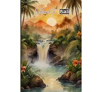 Bali Travel Journal - Welcome to Bali | Cute Diary to Record Your Indonesia Adventures and Vacation Memories | Souvenir Gift for Girls, Teens & Women | 120 Wide-Ruled Pages, Paperback