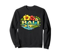 Bali Tropical Flower Beach Island Viajes Diseño Sudadera
