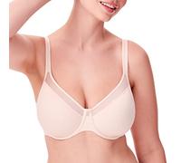 Bali One Smooth U Ultra Illusion Neckholder Bügel-BH Sujetador, Beige Claro, 105D para Mujer
