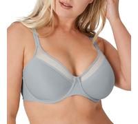 Bali Underwire, One Smooth U Ultra Light T-Shirt, Convertible Bra Sujetador, Gris Cristal, 90D para Mujer