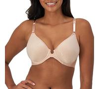 Bali Underwire Shaping, Comfort Revolution T-Shirt, Front-Close Bra Sujetador de Cobertura Completa, Semitranslúcida, Arena, 90D Mujeres