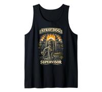 Bali Viajar Stray Dog Supervisor Camiseta sin Mangas