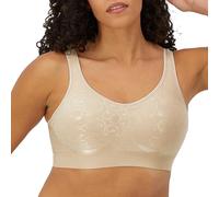 Bali Wireless, Comfort Revolution Full-Coverage Wirefree Bra for Women, Moisture-Wicking, Nude Swirl