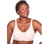Bali Sujetador Comfort Revolution sin Aros para Mujer con Tallas Inteligentes, Opaco, Azteca Light Buff, XL