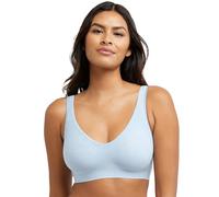 Bali Wireless, Comfort Revolution Seamless, ComfortFlex Fit, T-Shirt Bra Sujetador, Opaco, Vuelo Azul Azteca, XL para Mujer