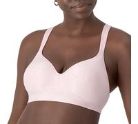 Bali Wireless Df3463, Comfort Revolution Full-Coverage Wirefree, Moisture-Wicking Bra Sujetador, Hush Pink Swirl, 36B para Mujer