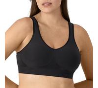 Bali Women's 2 Pack Comfort Revolution Shaping Wirefree Bra, Black/White, Medium