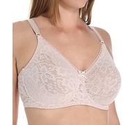 Bali Women's Lace and Smooth Underwire Bra, Rosewood, 38DD