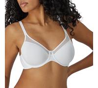 Bali Women's One Smooth U Ultra Light Illusion Neckline Underwire Bra, White,36B