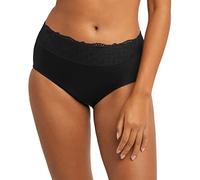 Bali Womens Passion for Comfort Hi-Cut Panty (DFPC62) -Black Lace -7