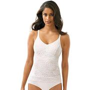 Bali Women's Shapewear Lace 'N Smooth Cami, White, X-Large