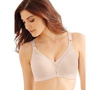 Bali Women's Woman's Double Support Cotton Wire-Free Bra, Soft Taupe,40C