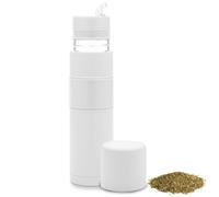 BALIBETOV - Nuevo - Termo Autom tico de Acero Inoxidable - Vaso y Bombilla Todo en Uno - No Necesitas Rellenarlo Cada Vez Que Quieres Beber (Blanco)