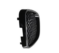 balikha Parrilla de Panal de Abeja, Parrilla Sin Placa, Parrilla Deportiva Negra de Carreras para Seat Leon MK2 1P1 2006-2009, Cubierta Protectora, Piezas Ext - negro brillante